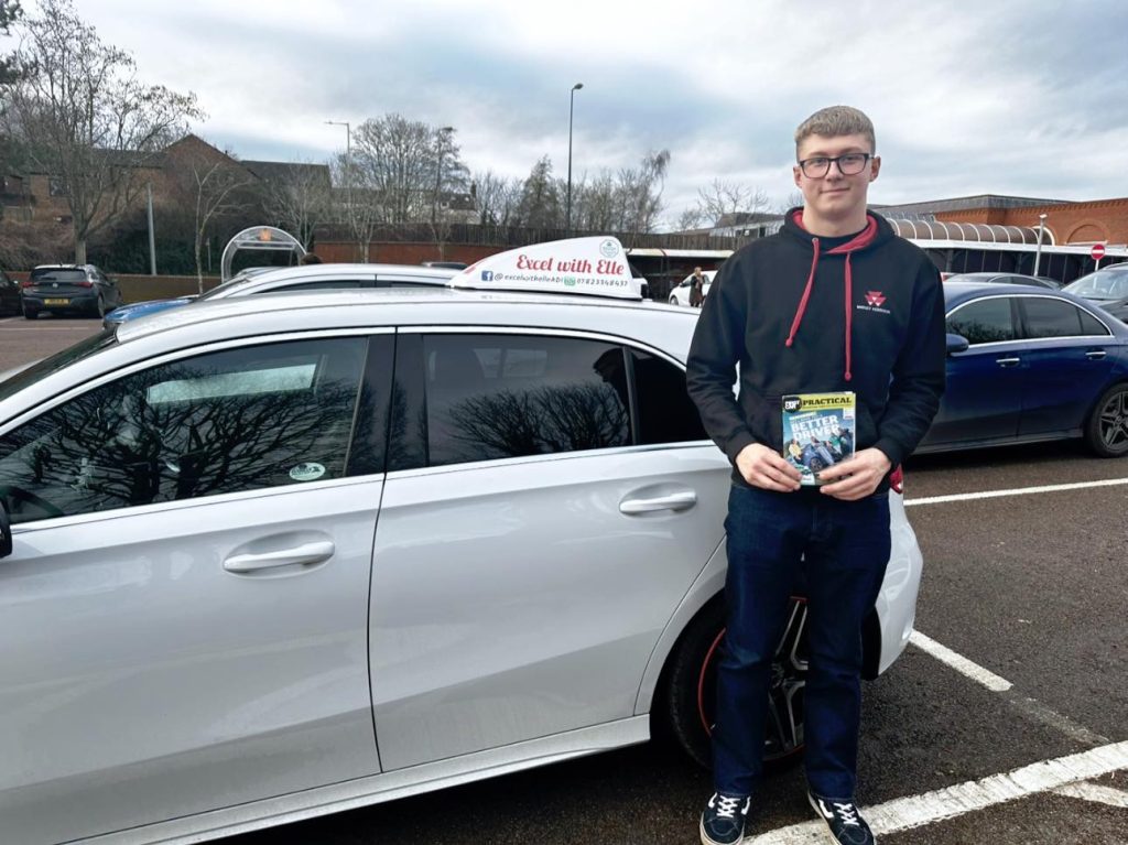 Driving lesson success in Attleborough with Excel Driving Tuition